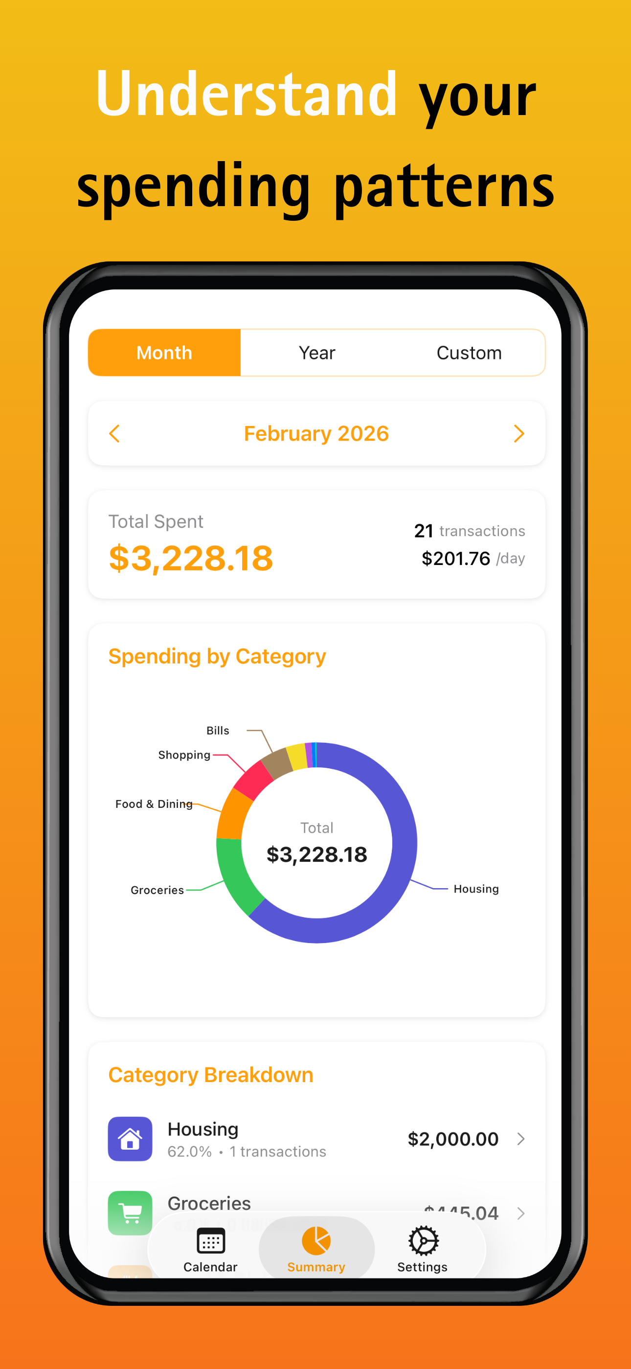 EZ Expense Add Transaction